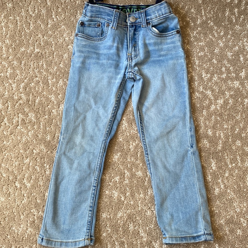 Levi’s Light Blue Denim Jeans, Boys Size 4